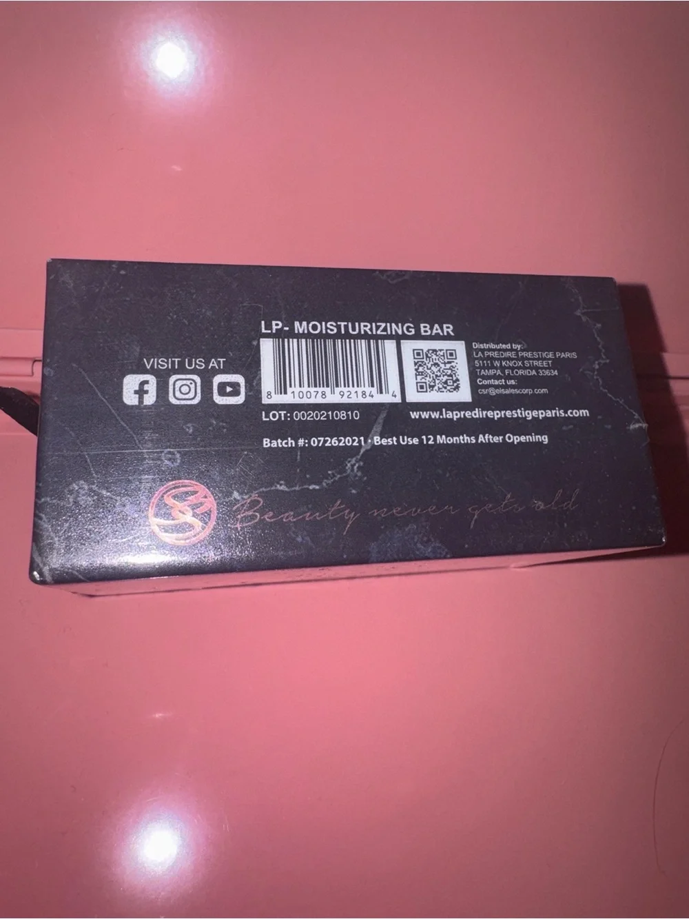 Gold Deep Hydration Moisturizer Bar - Predire